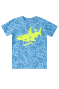 MSHB&G Shark Boys' Summer T-Shirt Shorts Set - Image 5