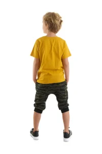 MSHB&G Big Whales Boys' Summer T-Shirt Capri Set - Image 2