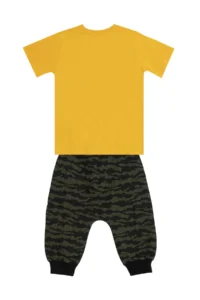 MSHB&G Big Whales Boys' Summer T-Shirt Capri Set - Image 4