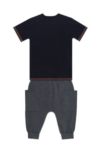 MSHB&G Loading Boys' Summer T-Shirt Capri Set - Image 4