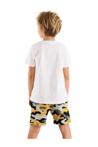 MSHB&G Motorcycle Boys' Summer T-Shirt Shorts Set - Image 2