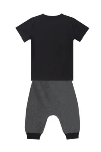 MSHB&G Space Rocket Boy Summer T-shirt Capri Shorts Set - Image 4