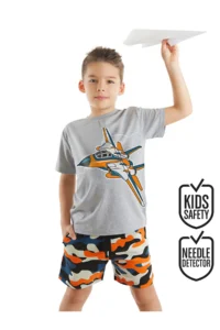 MSHB&G Airplane Boys' T-Shirt Shorts Set
