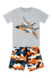 MSHB&G Airplane Boys' T-Shirt Shorts Set - Image 3