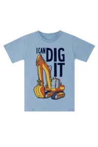 MSHB&G Here's the Scoop Navy Blue Boy's Summer T-shirt Shorts Set - Image 5