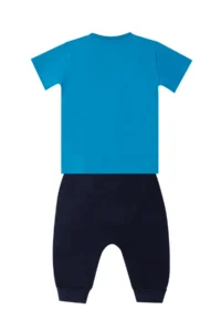MSHB&G Astronaut Navy Blue Boy's Summer T-shirt Capri Shorts Set - Image 4