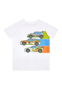 MSHB&G Racer Cars Boys Summer T-shirt Pocket Capri Shorts Set - Image 5