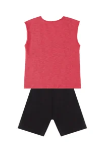 MSHB&G Dinosaur Expert Boy's Summer Sleeveless T-shirt Shorts Set - Image 4