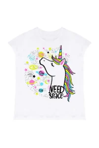 MSHB&G Uzayda Unicorn Girls' Summer T-Shirt Leggings Set - Image 5
