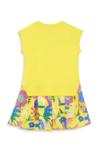 MSHB&G Yellow Floral Daisy Girl's Frilly Summer Dress - Image 5