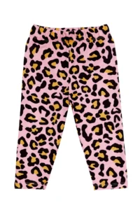 MSHB&G Leopard and Zebra Girl's Summer Tunic T-shirt Tights Set - Image 7