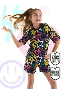 MSHB&G Street Style Girls' Summer T-Shirt Shorts Set