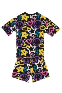 MSHB&G Street Style Girls' Summer T-Shirt Shorts Set - Image 4