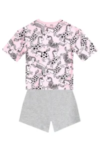 MSHB&G Unicorn Gang Girl's Summer Comfortable T-Shirt Shorts Set - Image 4
