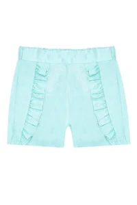 MSHB&G Mermaid Girl's Summer T-shirt Ruffle Shorts Set - Image 7