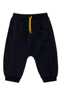 MSHB&G Lion Yellow Boy's Pocket Detailed Summer T-shirt Capri Shorts Set - Image 7