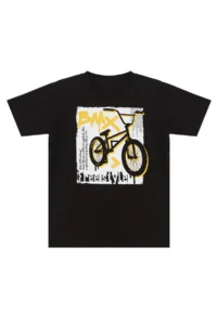 MSHB&G Bicycle Boy's Pocket Detailed Summer T-shirt Capri Shorts Set - Image 5