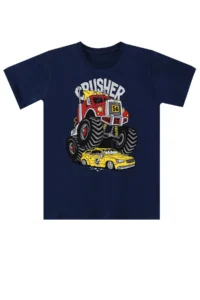 MSHB&G Crusher Car Boy Summer T-shirt Shorts Set - Image 5