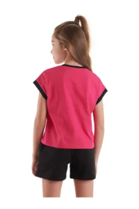 MSHB&G Wild And Free Girls' Summer T-Shirt Shorts Set - Image 2