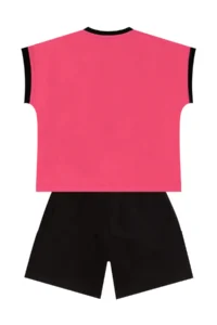 MSHB&G Wild And Free Girls' Summer T-Shirt Shorts Set - Image 4