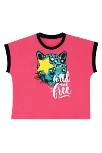 MSHB&G Wild And Free Girls' Summer T-Shirt Shorts Set - Image 5