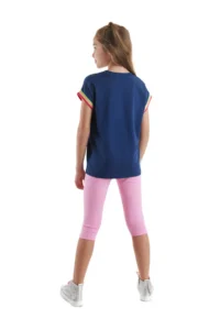 MSHB&G Cosmic Love Girls' Summer T-Shirt Leggings Set - Image 2