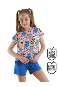 MSHB&G Sweet Cookies Girl's Summer T-shirt Shorts Set