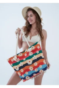MENUSE ÇANTA Women Beach Bag - Image 2