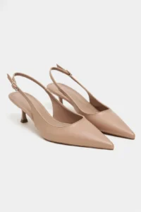 Nisantasi Shoes Megy Nude MATTE Open-Back Hair Clip Detailed Pointed toe Women Heels Shoes - Image 6