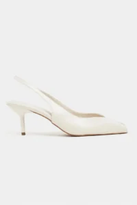 Nisantasi Shoes Aden BEIGE RUSTIC Patterned Front Light Pointed toe Women Heels Shoes