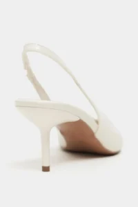 Nisantasi Shoes Aden BEIGE RUSTIC Patterned Front Light Pointed toe Women Heels Shoes - Image 5