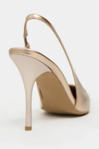 Nisantasi Shoes GLORIA DORE Patent Belt Detailed Pointed toe Women Heels Shoes - Image 5