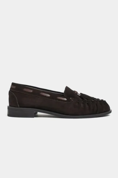 NSN-DSP9564K_Brown_Suede_GENUINE_Leather_1