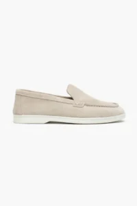 Nisantasi Shoes Vayne Beige GENUINE Leather Flat Sole Women Flats - Image 6