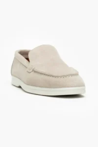 Nisantasi Shoes Vayne Beige GENUINE Leather Flat Sole Women Flats - Image 7