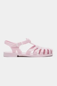 Nisantasi Shoes Anderline Pink MATTE Belt Detailed Women Sandals