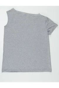MSHB&G Gray Swan Single Arm Girls' Summer Combed Cotton Dress - Image 4