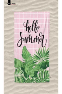 Marte Home SUMMER Printed Colorful Beach Towel - Image 3