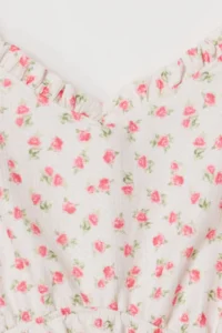 Trendyol Curve Multicolored Sleeveless flower patterned Knitting Plus Size Blouse - Image 6
