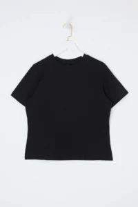 Trendyol Curve Black-Ecru 2 Sets Paket Lycra Combed cotton single jersey Knitting Plus Size Blouse - Image 10