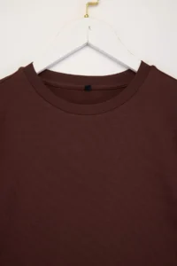 Trendyol Curve Brown-BEIGE 2 Sets Paket Lycra Combed cotton single jersey Knitting Plus Size Blouse - Image 12