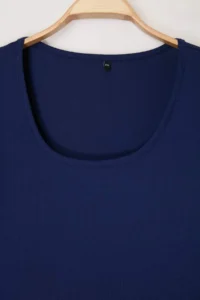 Trendyol Curve Red- Navy Blue 2 Sets Paket Soft Basic Knitting Plus Size Blouse - Image 7