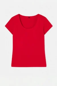 Trendyol Curve Red- Navy Blue 2 Sets Paket Soft Basic Knitting Plus Size Blouse - Image 9