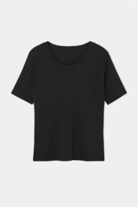 Trendyol Curve Black Crew Neck Basic Camisole Knitting Plus Size Blouse - Image 3
