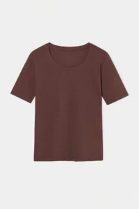 Trendyol Curve Brown-BEIGE  2 Sets Paket Crew Neck Basic Camisole Knitting Plus Size Blouse - Image 8