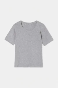 Trendyol Curve Gray Melange-Navy Blue 2 Sets Paket Crew Neck Basic Camisole Knitting Plus Size Blouse - Image 7