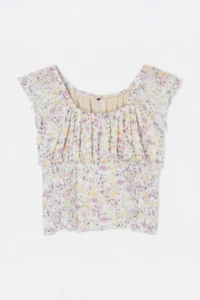 Trendyol Curve Multicolored Tulle Knitting Plus Size Blouse - Image 9
