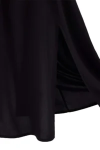 Trendyol Curve Black Fonksiyonel tied up LONG Weaving Beach Dress - Image 9