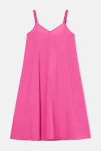 Trendyol Curve beachwear Pink Maxi Size Voile Weaving Plus Size Beach Dress - Image 4