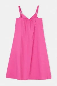 Trendyol Curve beachwear Pink Maxi Size Voile Weaving Plus Size Beach Dress - Image 6